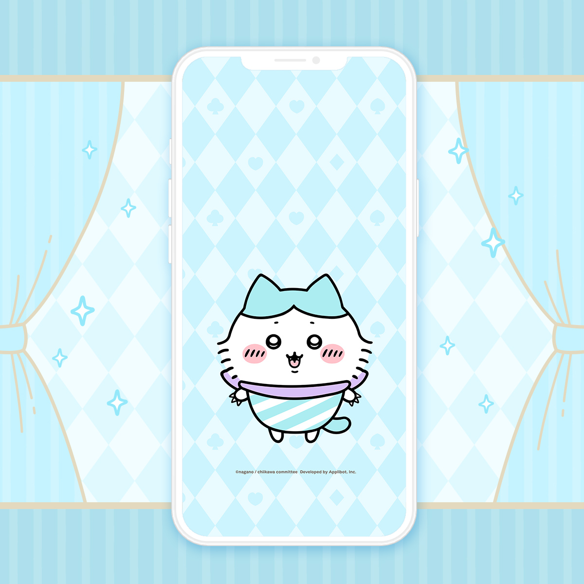 オリジナル壁紙　[アリス]ハチワレ