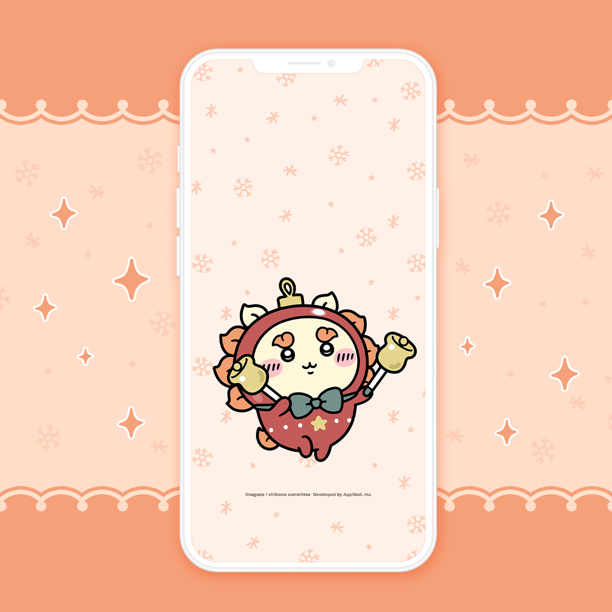 オリジナル壁紙　[クリスマス]シーサー