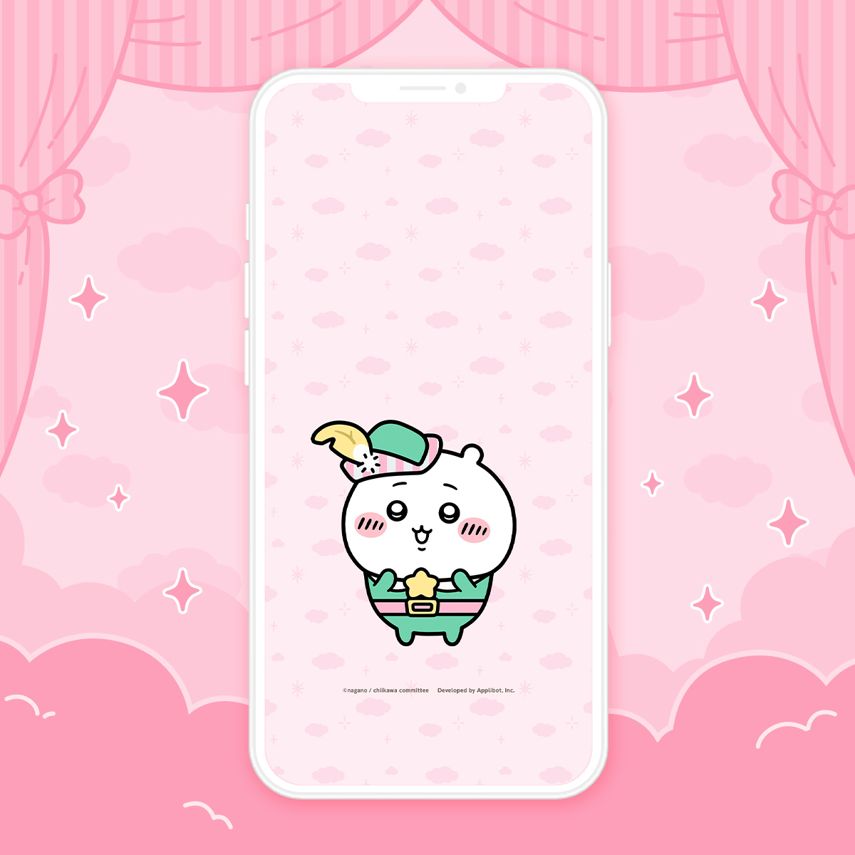 オリジナル壁紙　[ピーターパン]ちいかわ