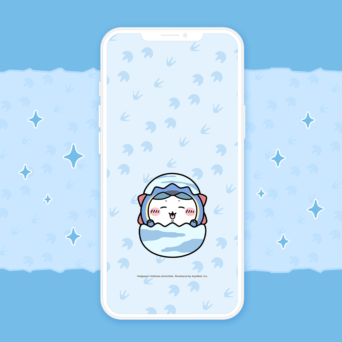 オリジナル壁紙　[恐竜]ハチワレ