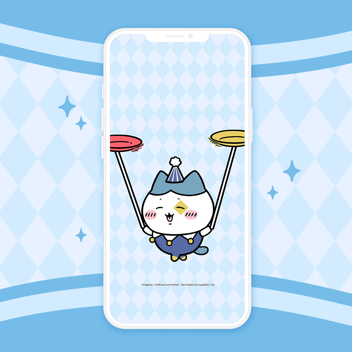 オリジナル壁紙　[サーカス]ハチワレ