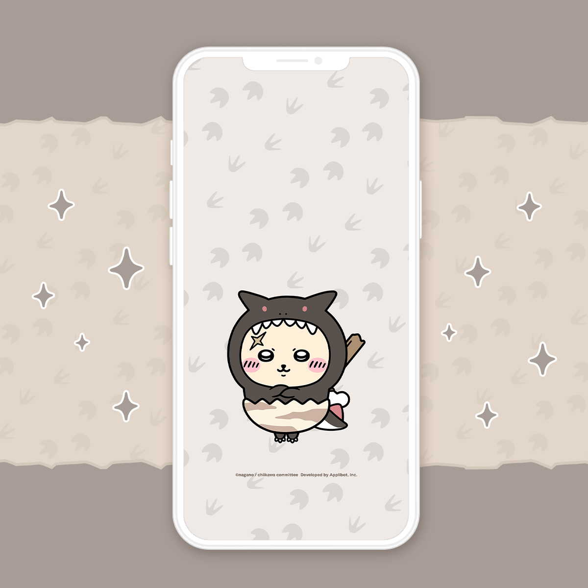 オリジナル壁紙　[恐竜]ラッコ